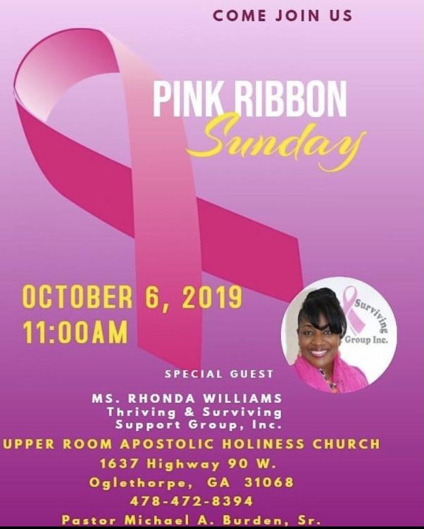 Pink Ribbon Sunday 2019