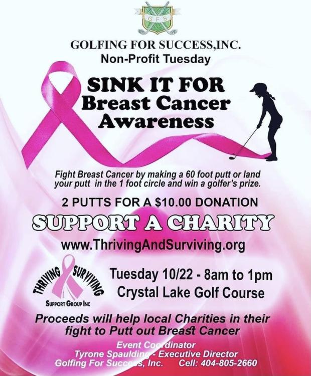 Sink It for Breast Cancer Awareness