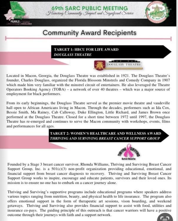 Thriving & Surviving Breast Cancer Support Group